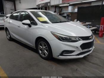  Salvage Chevrolet Cruze