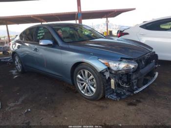  Salvage INFINITI Q50