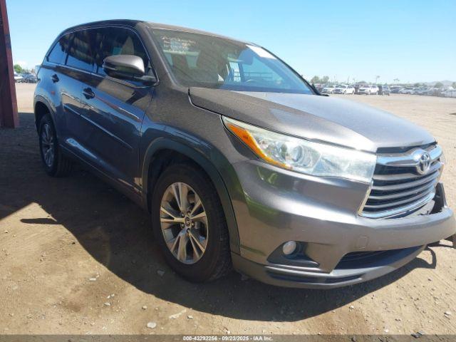  Salvage Toyota Highlander