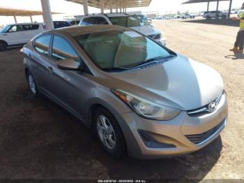 Salvage Hyundai ELANTRA