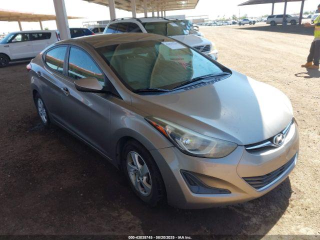  Salvage Hyundai ELANTRA