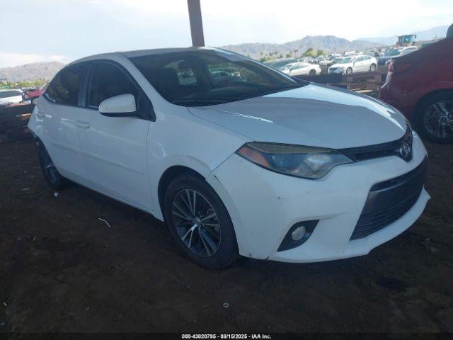  Salvage Toyota Corolla