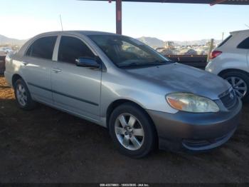  Salvage Toyota Corolla