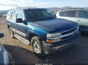  Salvage Chevrolet Tahoe