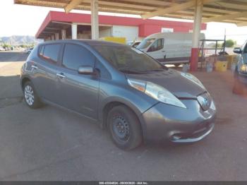  Salvage Nissan LEAF