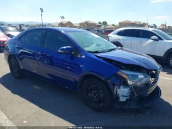  Salvage Toyota Corolla