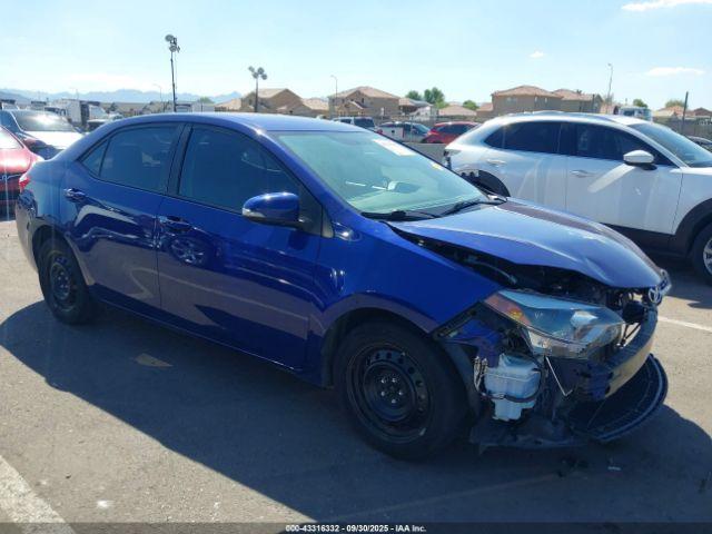  Salvage Toyota Corolla