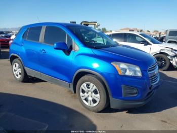  Salvage Chevrolet Trax