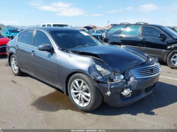  Salvage INFINITI G35