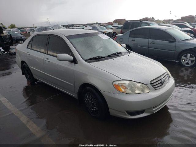  Salvage Toyota Corolla
