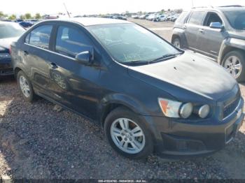  Salvage Chevrolet Sonic