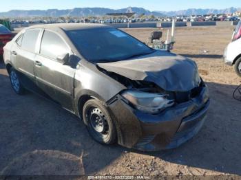  Salvage Toyota Corolla