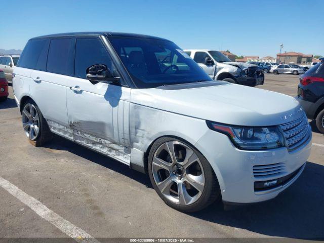  Salvage Land Rover Range Rover