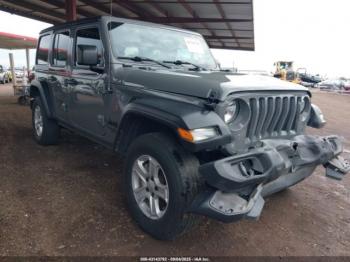  Salvage Jeep Wrangler