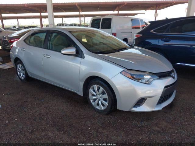  Salvage Toyota Corolla