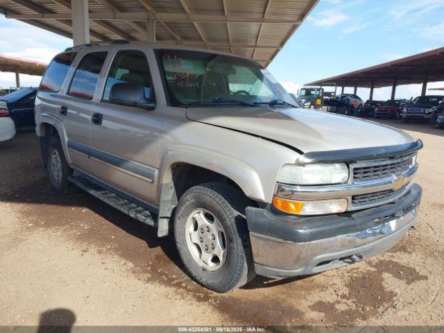  Salvage Chevrolet Tahoe