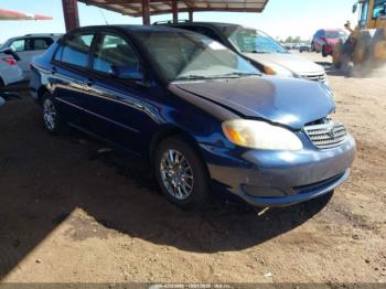  Salvage Toyota Corolla