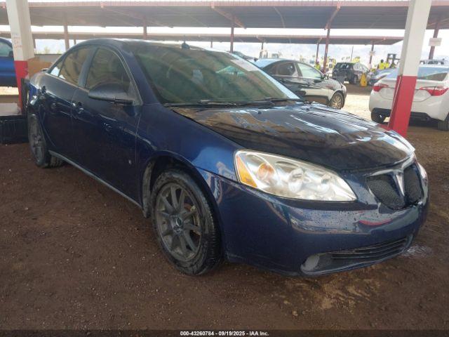  Salvage Pontiac G6