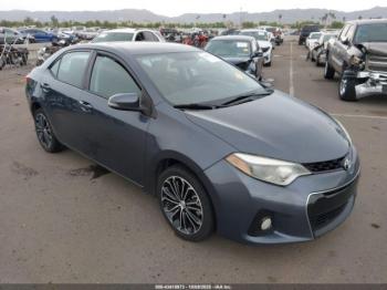  Salvage Toyota Corolla