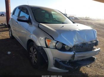  Salvage Chevrolet Sonic