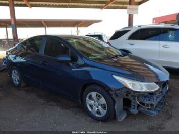  Salvage Chevrolet Cruze