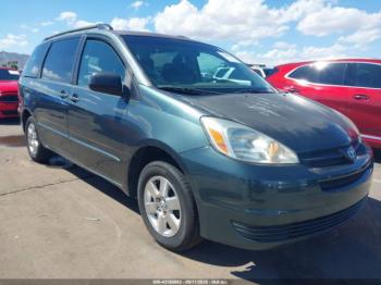  Salvage Toyota Sienna
