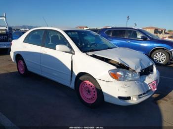  Salvage Toyota Corolla