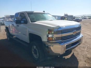  Salvage Chevrolet Silverado 2500