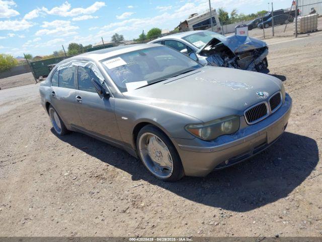  Salvage BMW 7 Series