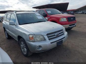  Salvage Toyota Highlander