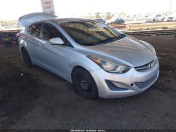  Salvage Hyundai ELANTRA