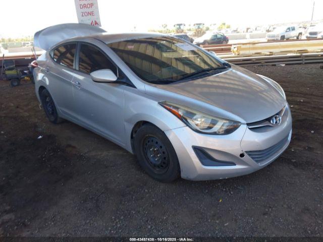  Salvage Hyundai ELANTRA