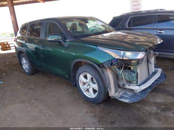  Salvage Toyota Highlander