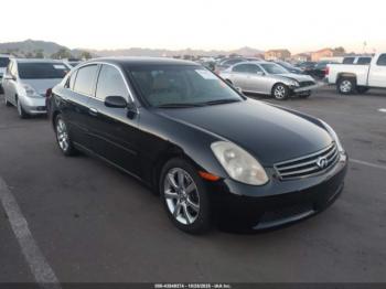  Salvage INFINITI G35