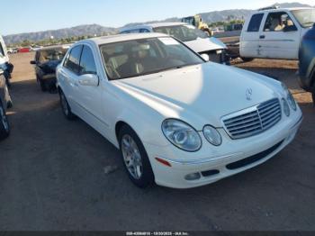  Salvage Mercedes-Benz E-Class