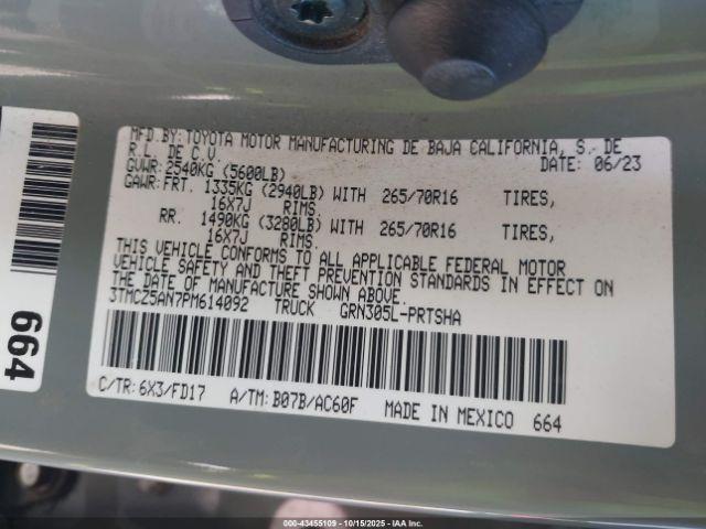 Toyota Tacoma Trd Off Road Image 11