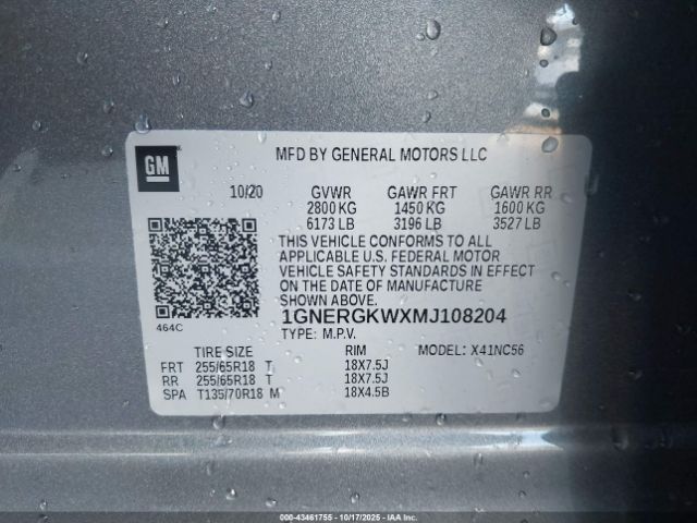 Chevrolet Traverse Fwd Lt Cloth Image 10