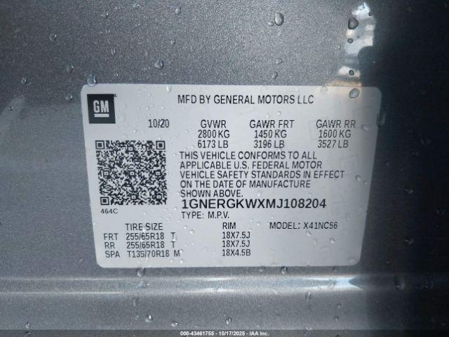 Chevrolet Traverse Fwd Lt Cloth Image 10