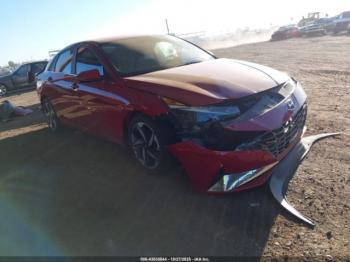  Salvage Hyundai ELANTRA