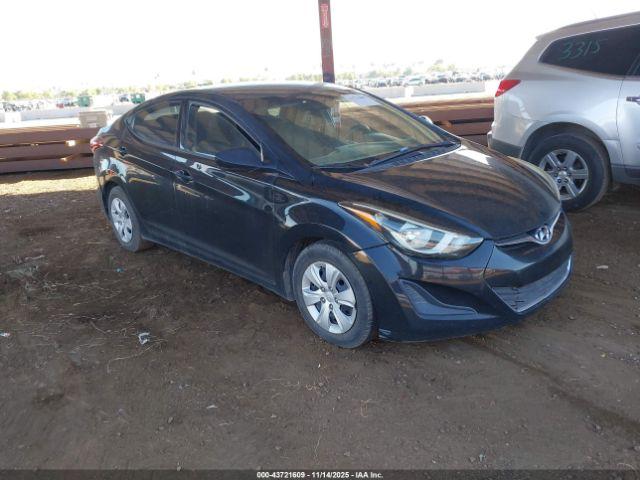  Salvage Hyundai ELANTRA