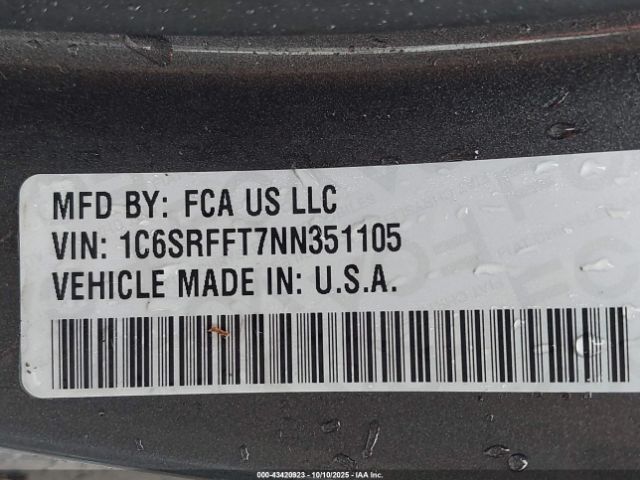 Ram 1500 Big Horn  4x4 5'7 Box Image 11