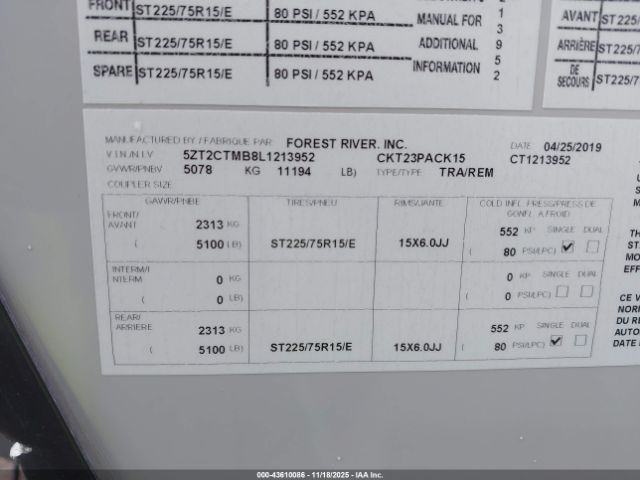 Forest River Cherokee Wolf Pack 1 Image 11