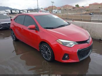  Salvage Toyota Corolla