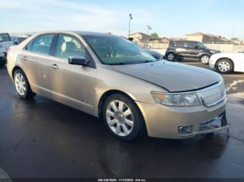  Salvage Lincoln MKZ