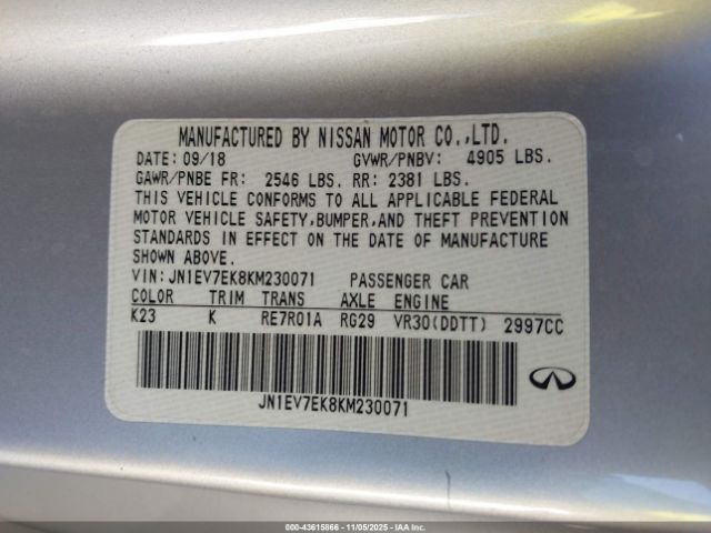 INFINITI Q60 3.0t Luxe Image 13