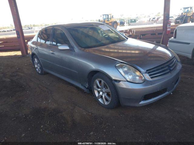  Salvage INFINITI G35