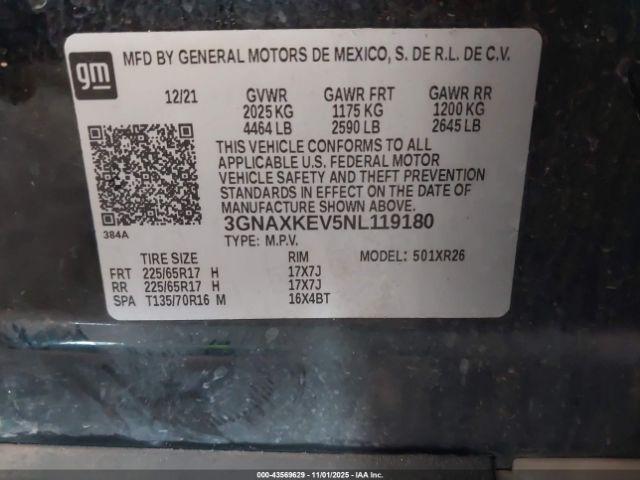 Chevrolet Equinox Fwd Lt Image 10