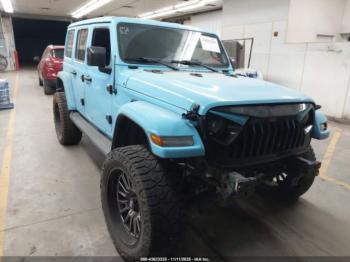  Salvage Jeep Wrangler