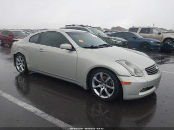  Salvage INFINITI G35