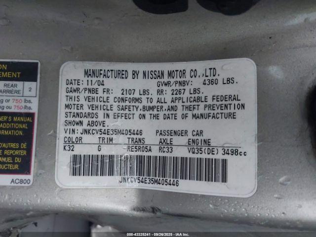 INFINITI G35 Image 4